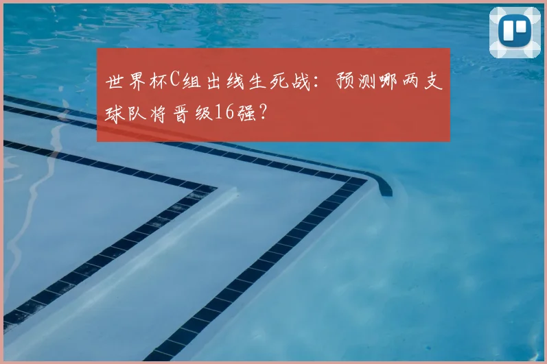 世界杯C组出线生死战：预测哪两支球队将晋级16强？